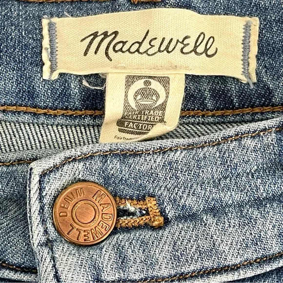 Madewell Medium Wash The Perfect Vintage Jean High Waisted Size 29 - Picture 6 of 10